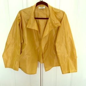 Zoran silk bolero cape jacket size M/L